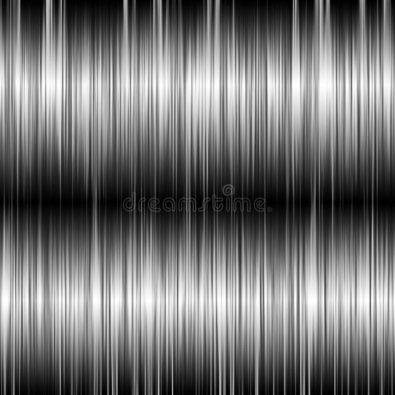 Shiny metallic striped background vector illustration