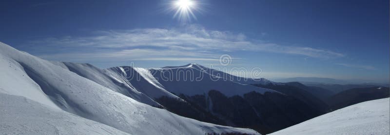 Shiny mountains