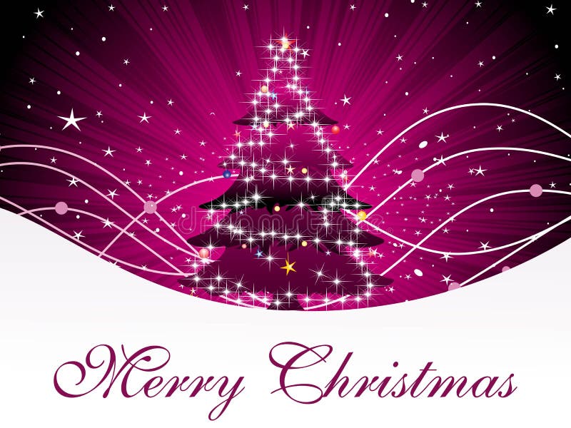 Christmas Tree stock vector. Illustration of abstract 10110191