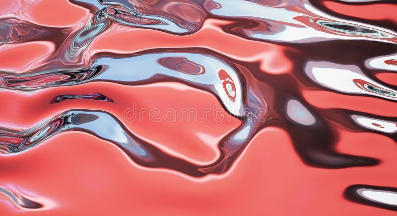 Shiny surface of crumpled red metallic foil creates an abstract texture background royalty free stock photos