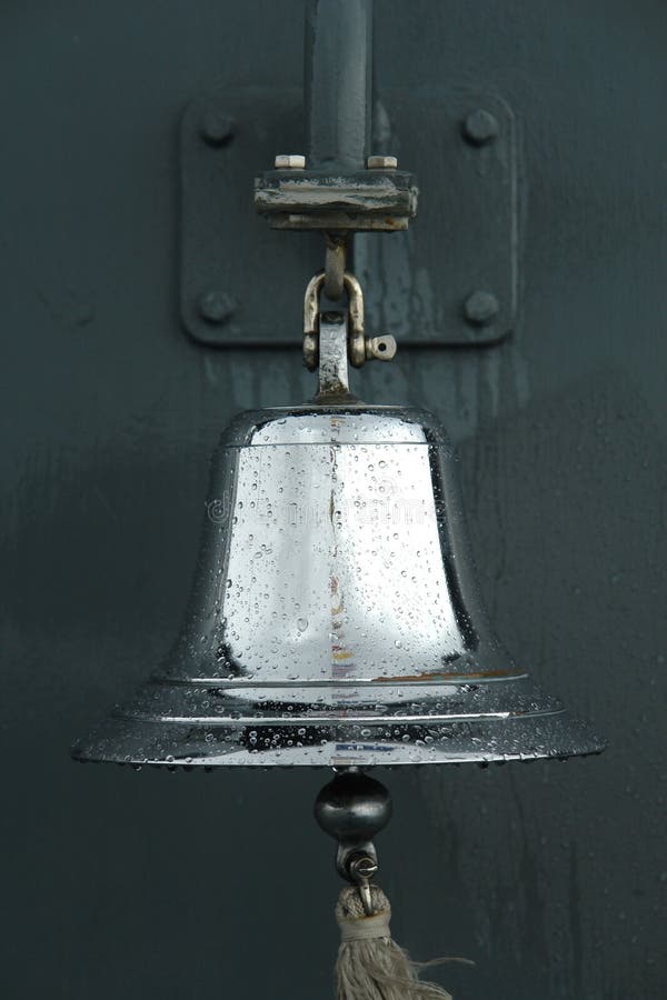 Ship bell of Titanic ship stock photo. Image of call 24349160