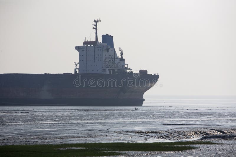 Ship Breaking yard stock image. Image of seaside, beaches 8988281