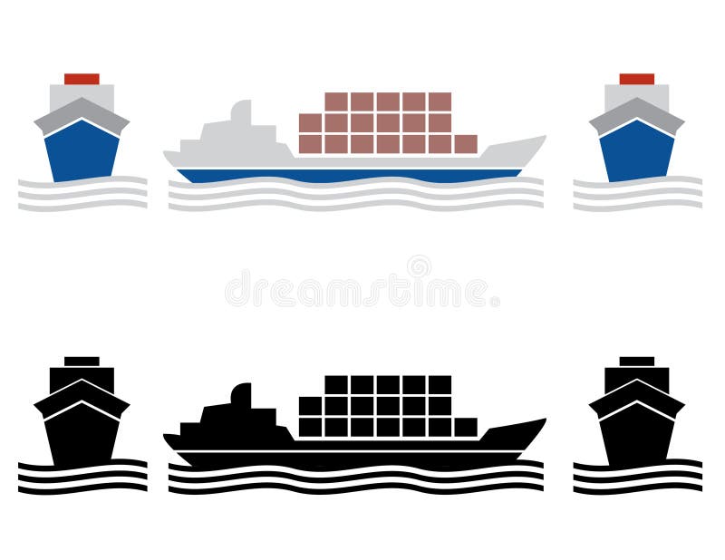 Ship cargo icons