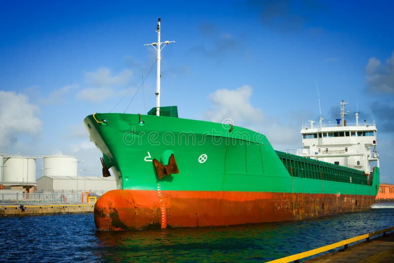 Ship in the dock