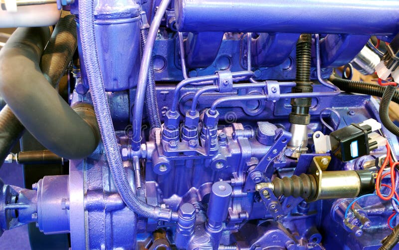Ship engine close detail royalty free stock photography