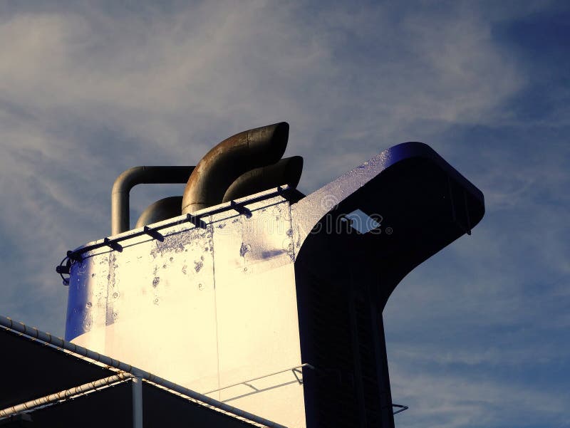 Ship Exhaust Chimney