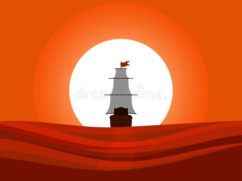 Sailing Sunset Stock Illustrations 10,380 Sailing Sunset Stock