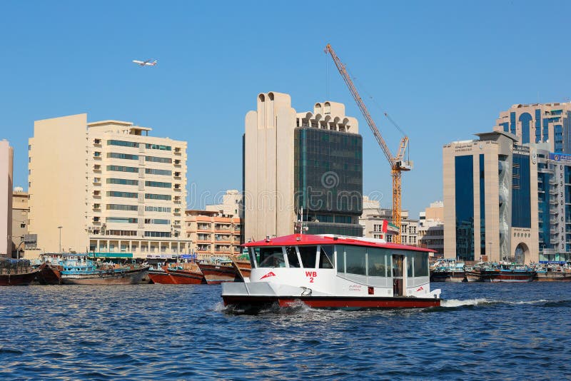 Ship in Port Saeed in Dubai, UAE Editorial Photography Image of
