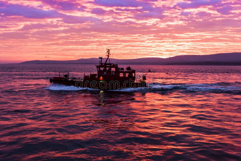 Ship at Sunset, Dardanelle Strait Stock Image Image of dardanelles, bizarre 48914789