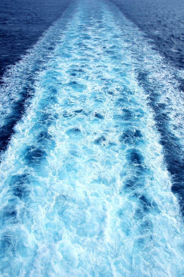 Ship trace stock photos