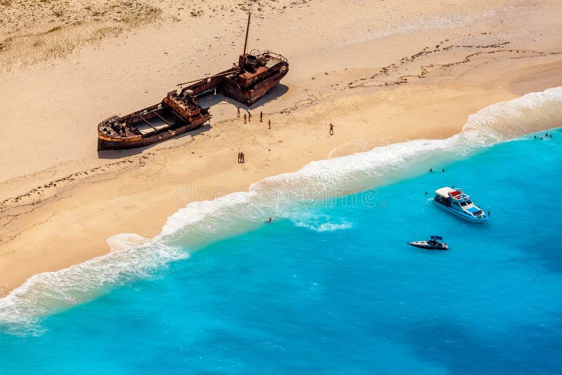 Ship wreck on Navagio beach, Zakynthos