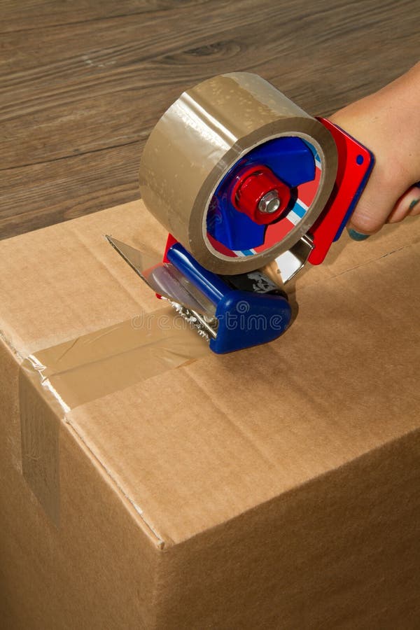 Shipping box royalty free stock photo
