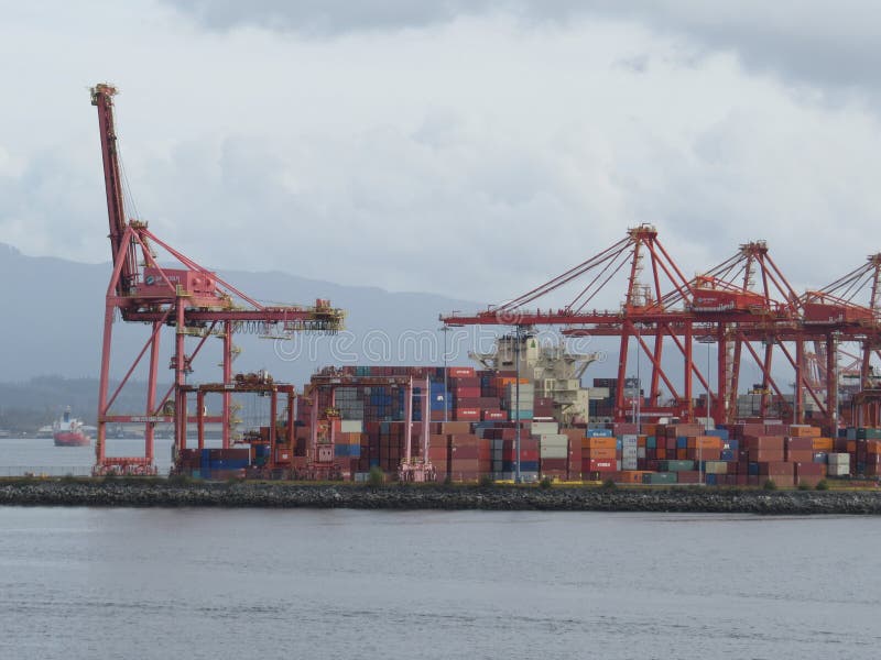 Shipping Container editorial stock image. Image of container 60692349