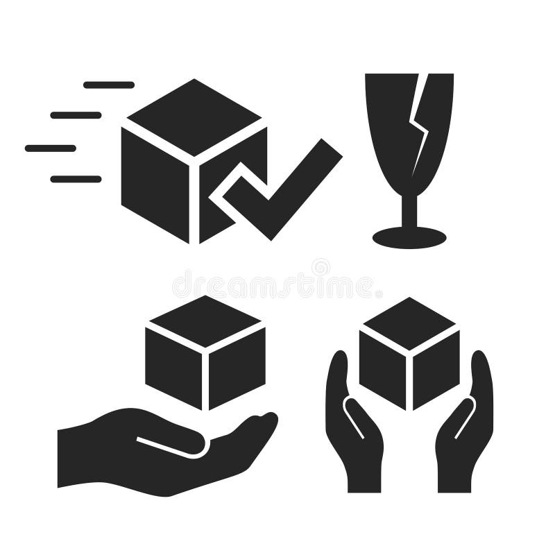 Shipping vector icon royalty free illustration