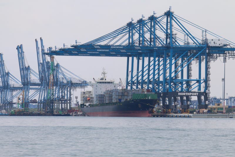 Ships at Northport, Klang, Malaysia - Series 3 Editorial Stock Image ...