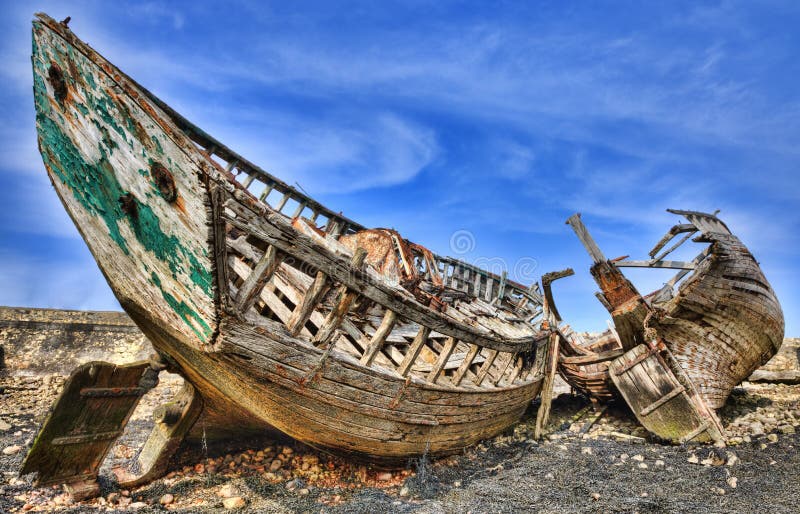 Shipwrecks stock photo. Image of waste, boats, ship, garbage 30336826