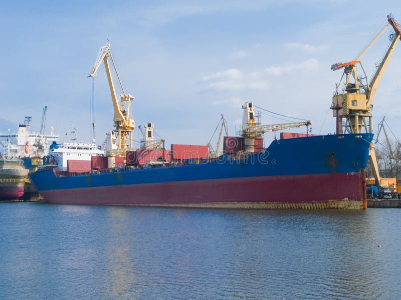 Shipyard Picture. Image 9770947