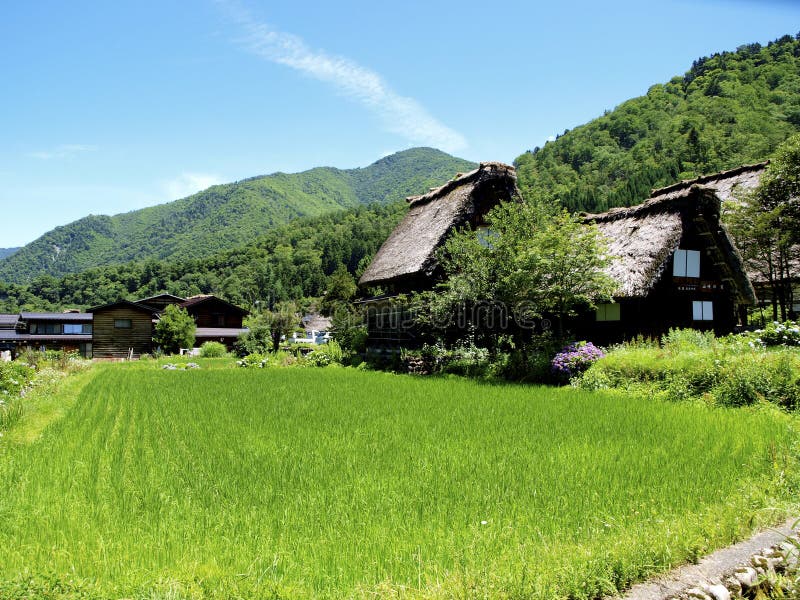 Shirakawago photos libres de droits Shirakawago photos libres de droits