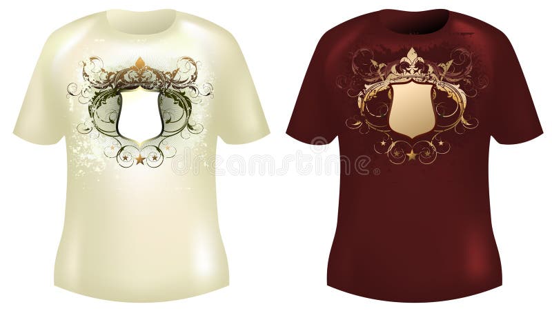 Shirt design stock vector. Illustration of retro, style - 6144913