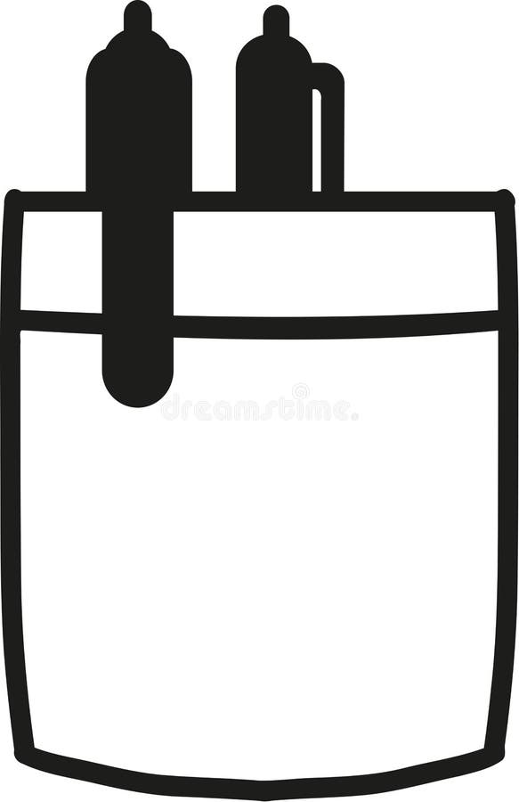 Download Smartphone In The Back Pocket Stock Vector - Illustration of draw, line: 59957595