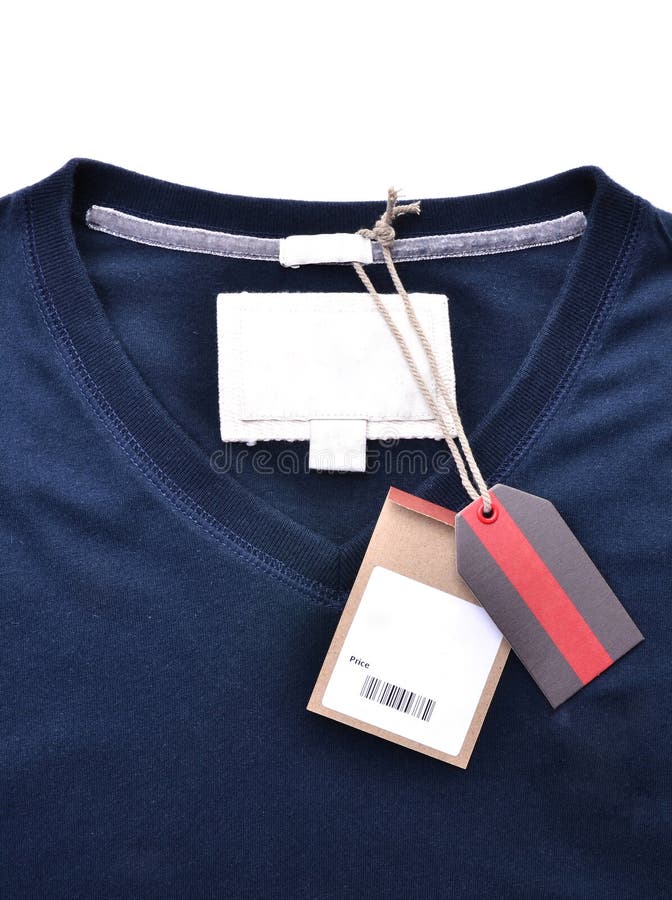 Shirt with price tag stock image. Image of tshirt, objects 35574969