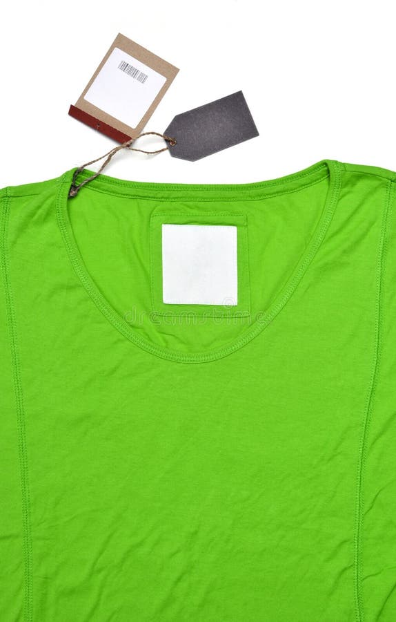 Shirt with price tag stock image. Image of tshirt, objects 35574969