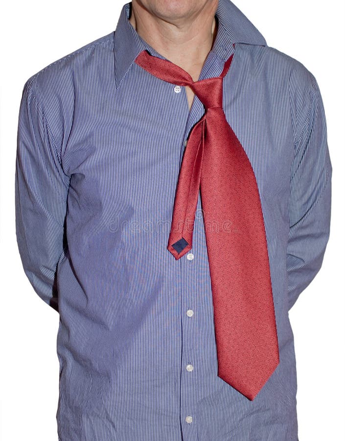 Messy tie stock image. Image of mess, wrong, frustration 21405367