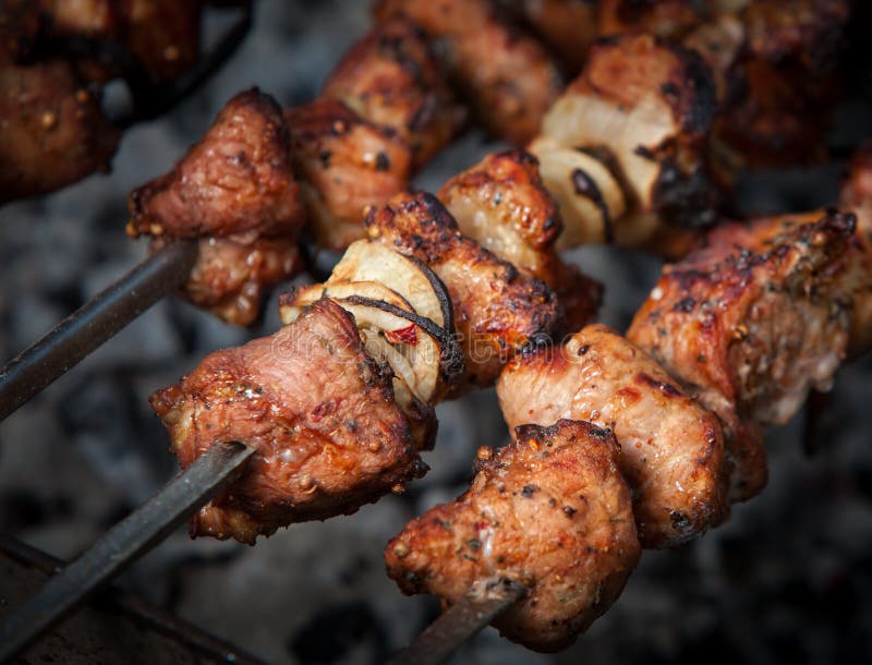 Shish kebab stock image. Image of health, kebab, lamb - 27248009