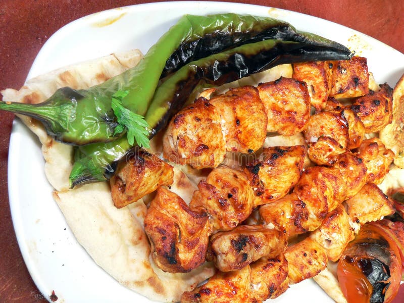 shish курицы стоковое фото shish курицы стоковое фото