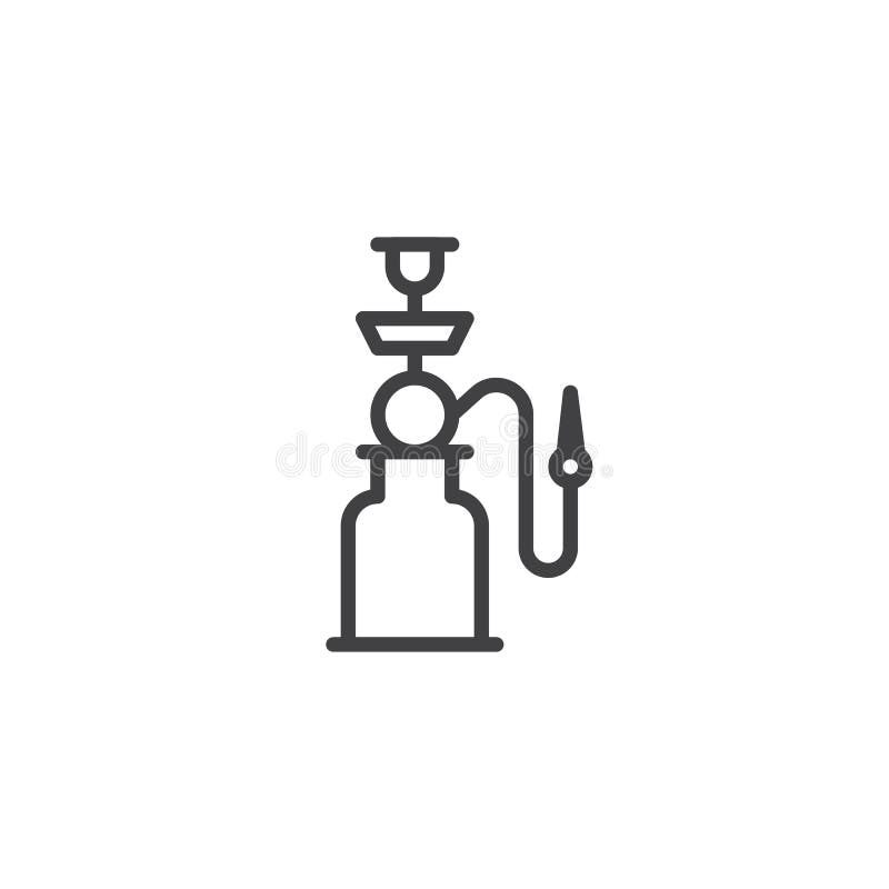 Shisha Pipe Outline Icon Stock Vector Illustration Of Vaping Shisha Pipe Outline Icon Stock Vector Illustration Of Vaping