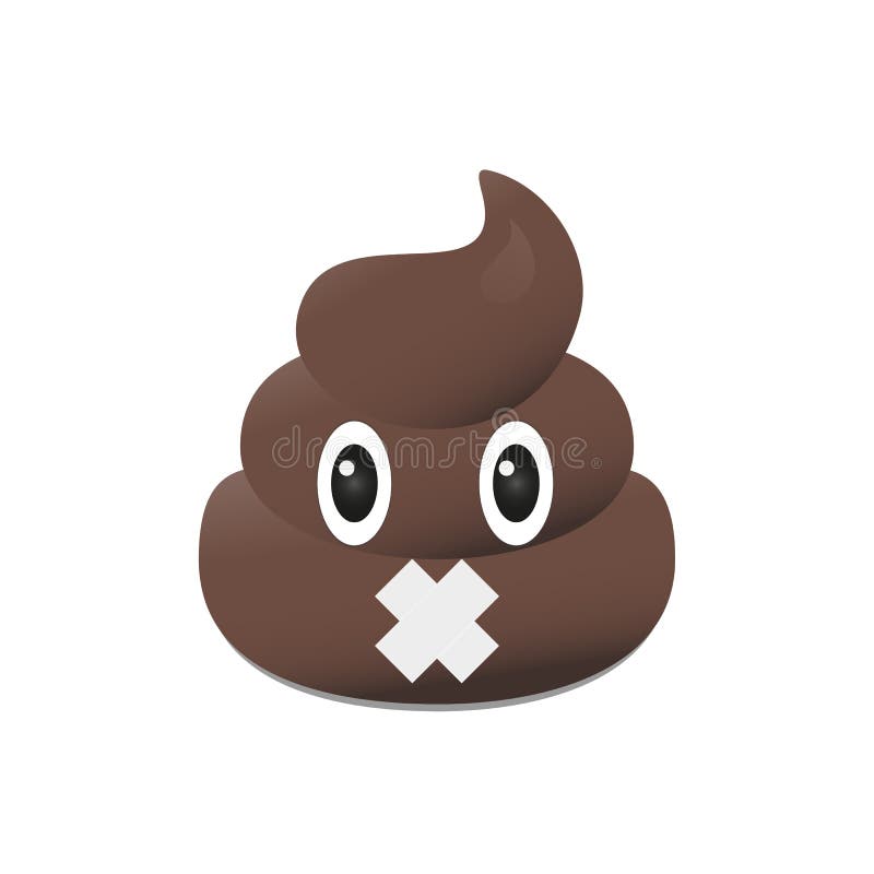 Humor Shit Poop Emoji Funny Background Stock Vector by ©shawlin 271406900