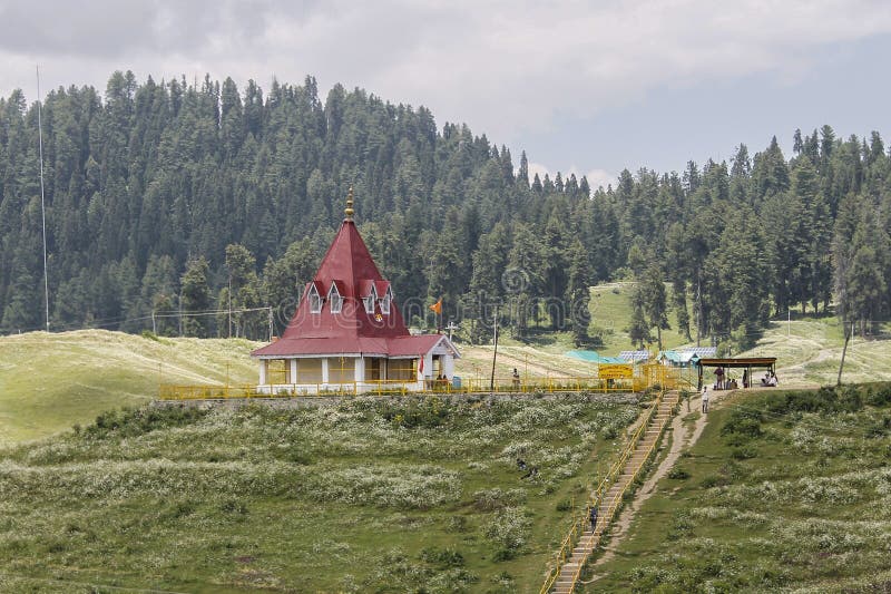 Shiv-mandir am gulmarg lizenzfreies stockfoto Shiv-mandir am gulmarg lizenzfreies stockfoto