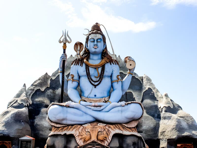 Shiva God statue in Near Surat, Gujarat