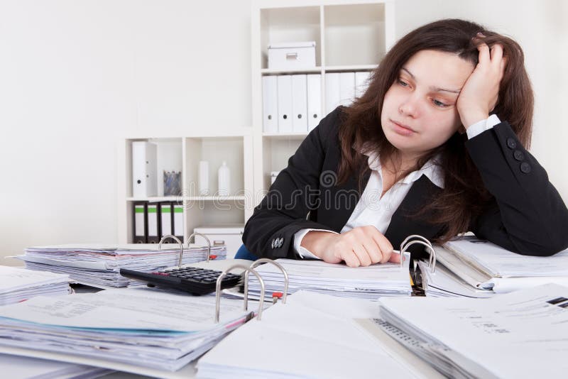 Shocked businesswoman stock photography Shocked businesswoman stock photography
