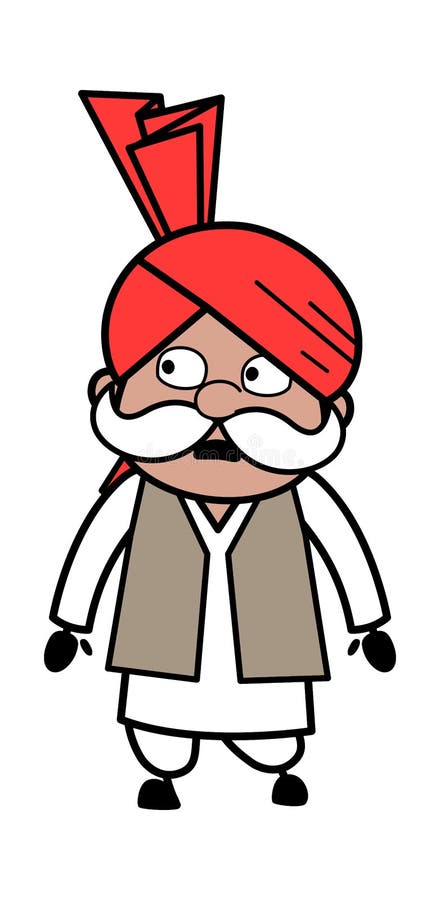 Shocked Haryanvi Old Man Cartoon Stock Illustration - Illustration of character, cartoon: 191436990 Shocked Haryanvi Old Man Cartoon Stock Illustration - Illustration of character, cartoon: 191436990