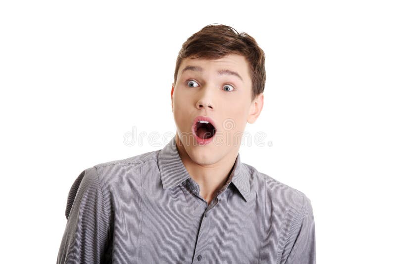 Shocked Man Royalty Free Stock Image Image 22280726