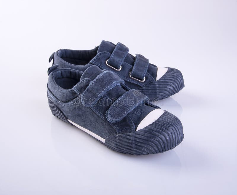 Shoe or Boy Shoes on a Background. Stock Photo Image of baby, leather