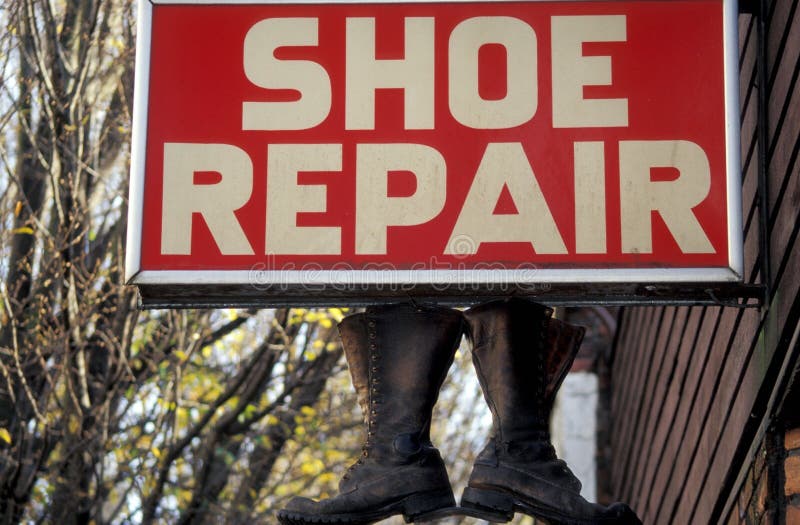 shoe repair stock photos - OFFSET