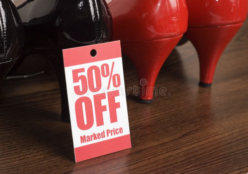 Shoe sale stock image. Image of wardrobe, retail, rubber 1667941