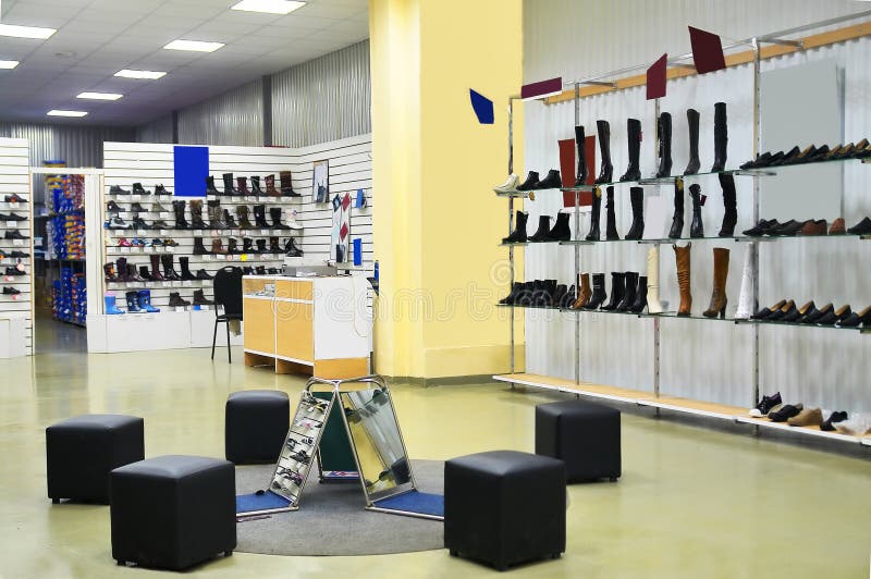 Shoe store stock photo. Image of merchandise, selling - 4646872