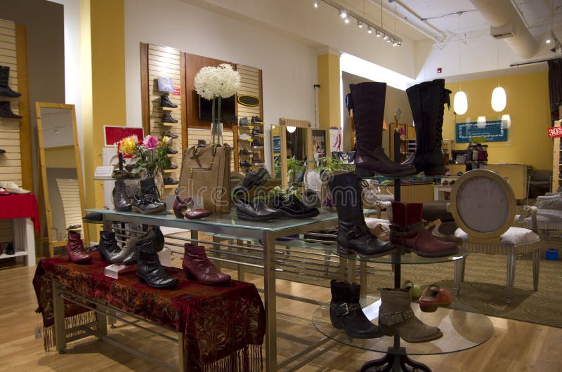 Shoe store stock image. Image of women, woman, shoe, store 49964555