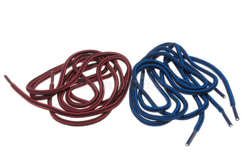 Shoe Accessories Shoelace Isolated Stock Photo Image of string