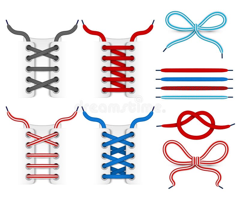 types of shoelace knots