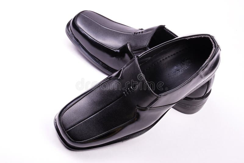 School Shoes for Girl (isolated) Stock Photo - Image of practical ...