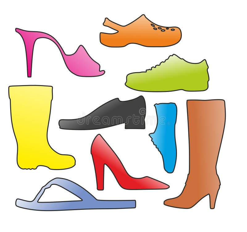 Ugly Shoes Stock Illustrations 254 Ugly Shoes Stock Illustrations