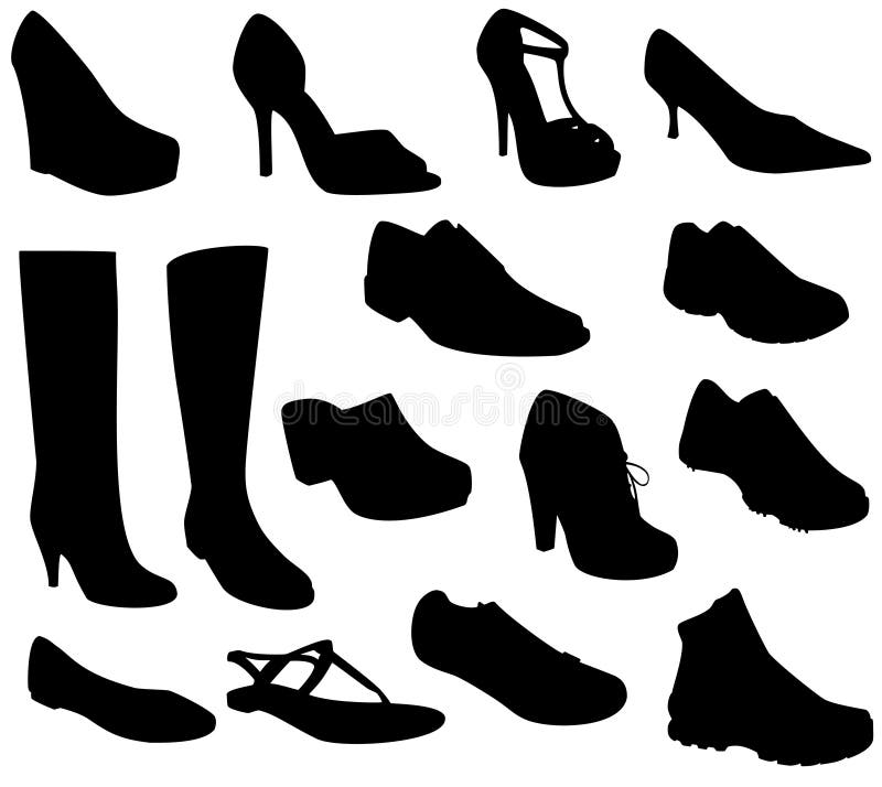 Shoes Collection Vector