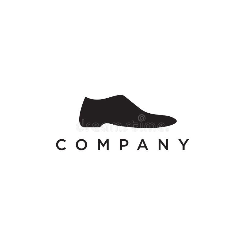 Shoes Company Logo Design Vector Illustration Template Stock Vector ...