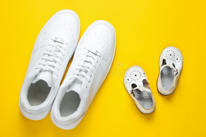 Close-up Of Male Shoe Stepping On White Background Stock Photo - Image ...