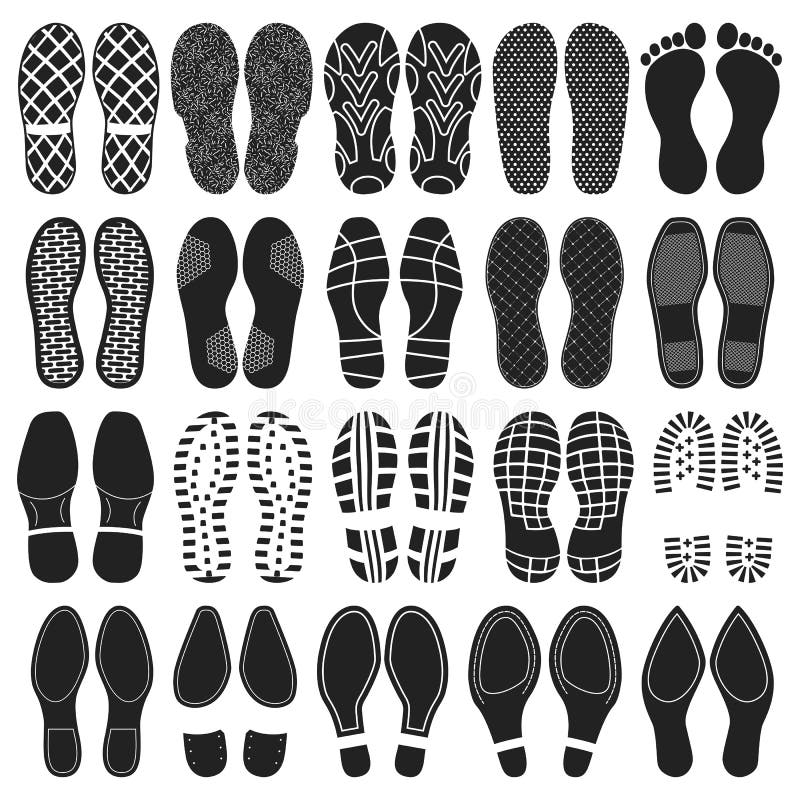different types of soles of sport shoes