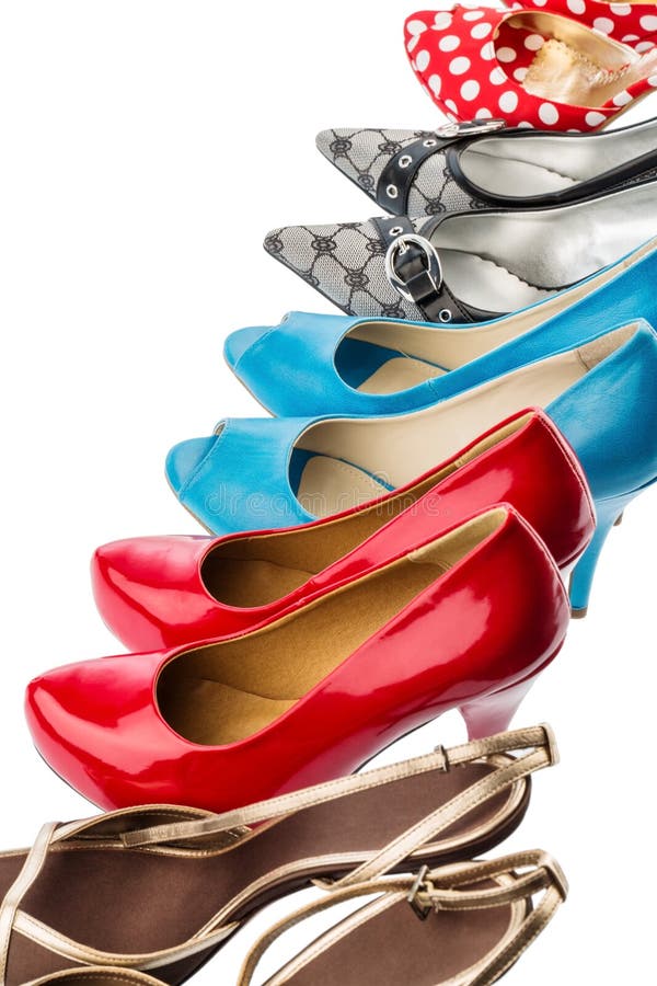 Women s Shoes High Heels stock photo. Image of sling 18689462
